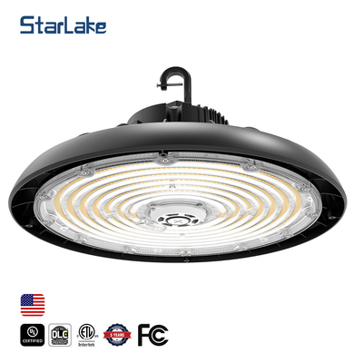 150LM/W Diet Cast Aluminium Round High Bay LED Lights wodoodporne do magazynu