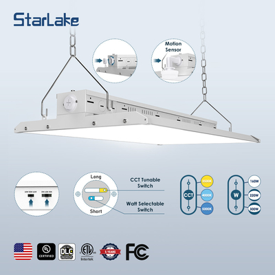 Dysponowalne światło LED 80W 100W 120W Materiał aluminium