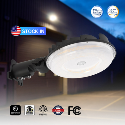 ETL UL Wielkie światło LED od zmierzchu do świtu z fotocelle 60w 80w 100w 3Power i 3CCT regulowane