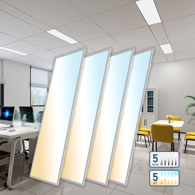 USA W magazynie LED Flat Panel Light ETL DLC Premium 3Power 3CCT Przełączalny 277V 347V 130lm/w