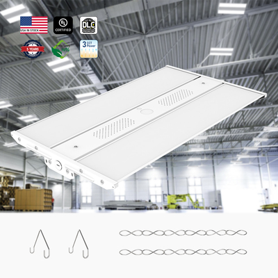 220W Liniowe światło LED wysokiej zatoki instalacja zawieszona 3CCT regulowana 3000K 4000K 5000K