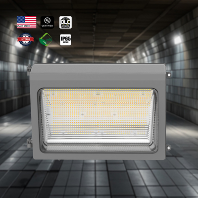 40W-120W IP65 Slim Led Wall Pack Light Do parkingu Drogi wejściowe Ładowanie doków i szlaków