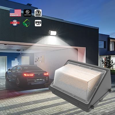 Slim LED Wall Pack Light z czujnikiem ruchu 40W-120W Dimmable 3CCT And 3 Power Adjustable
