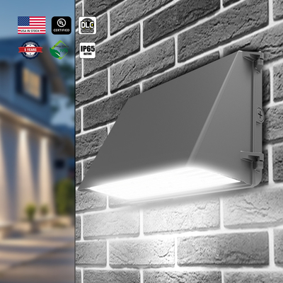 Konkurencyjna cena regulowalna wodoodporna IP65 80W 60W 40W Full Cut Off Street Outdoor Wallpack Lamp Led Wall Pack Light Led