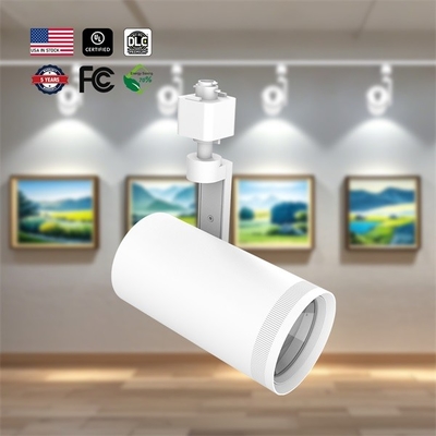 110 Lm/w IP20 LED Track Lamp 10/15/20/25/30W Regulowalne światło ścieżkowe dla galerii sztuki